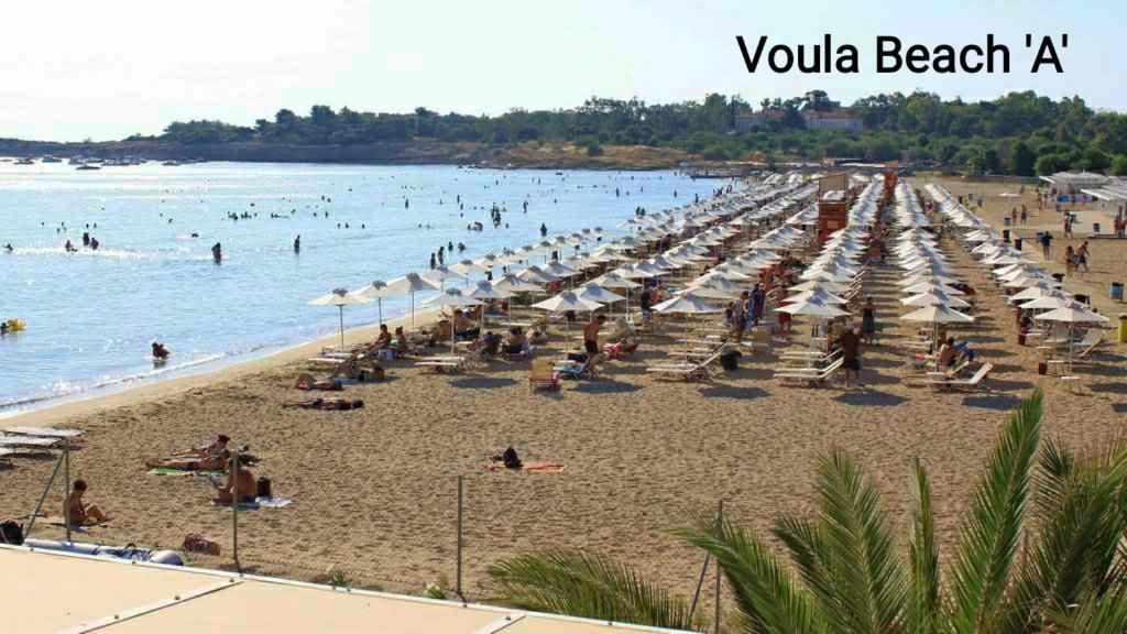 Luxury Athenian Riviera Apartment 135 Sqm At Voula Bagian luar foto
