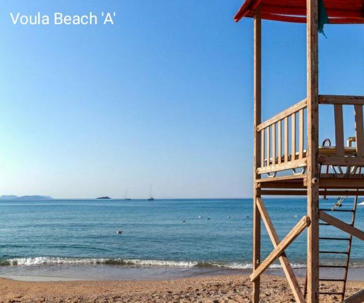 Luxury Athenian Riviera Apartment 135 Sqm At Voula Bagian luar foto